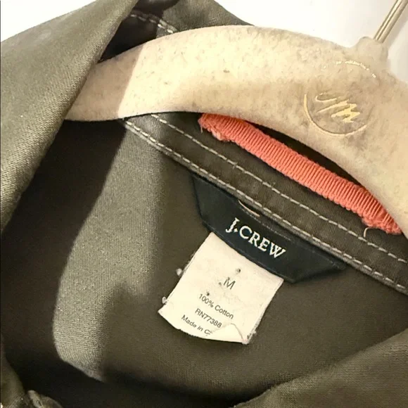 Women Utility Field Safari Cotton Olive Cinched Waist military Jacket Med - Picture 10 of 16